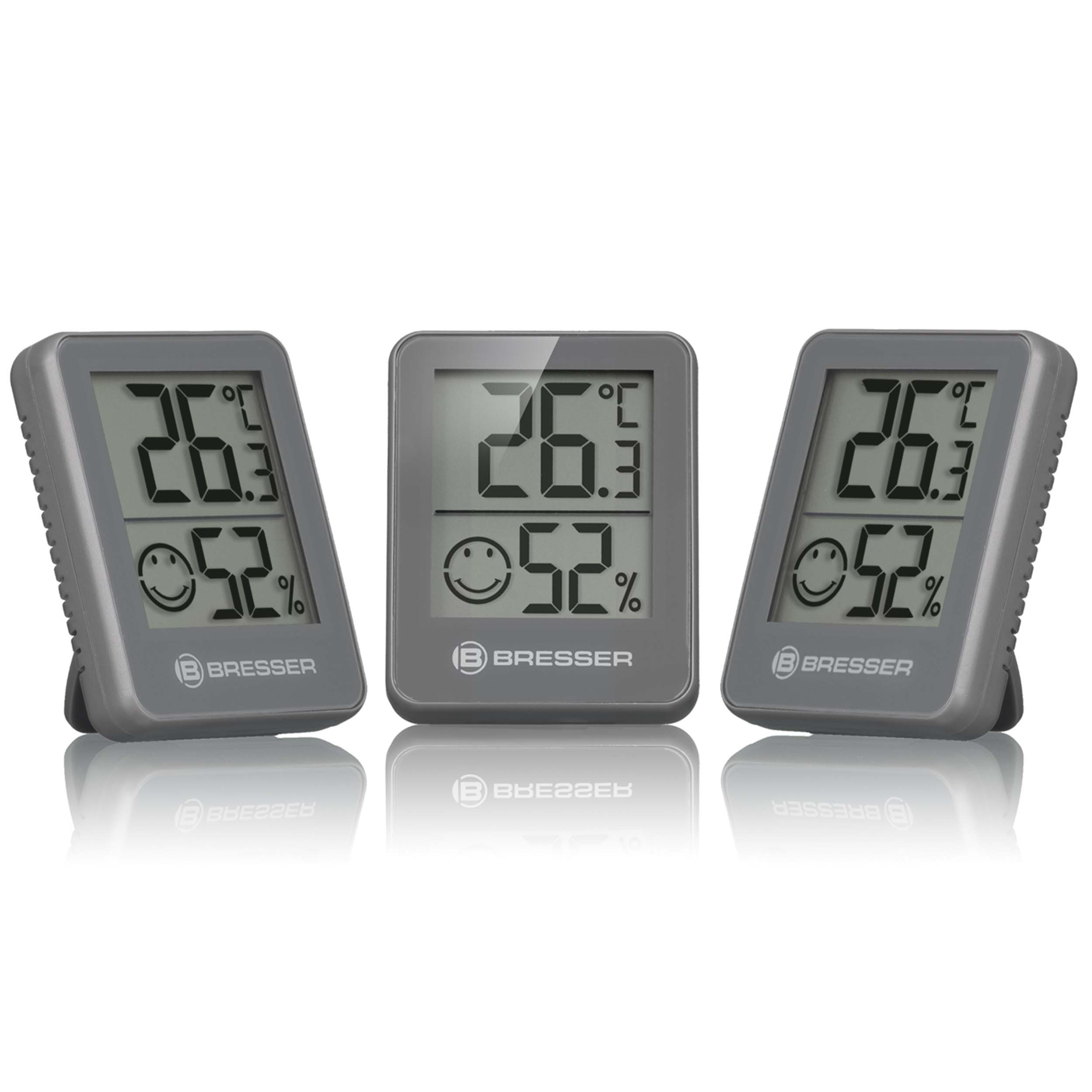 BRESSER ClimaTrend Hygro Indicator 3-piece Set Thermo-Hygrometer