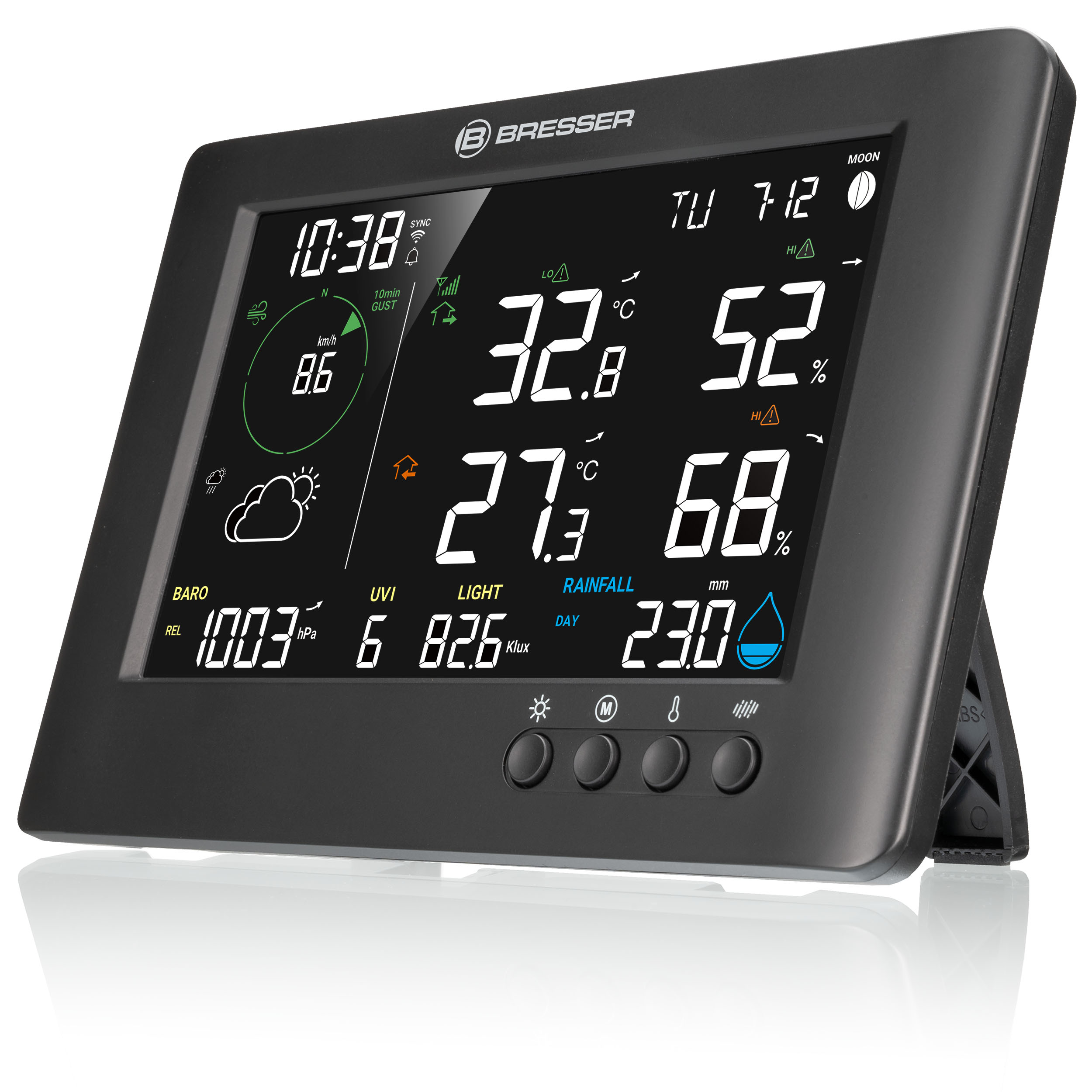 BRESSER Wi-Fi TB 7-in-1 RC Weather Station