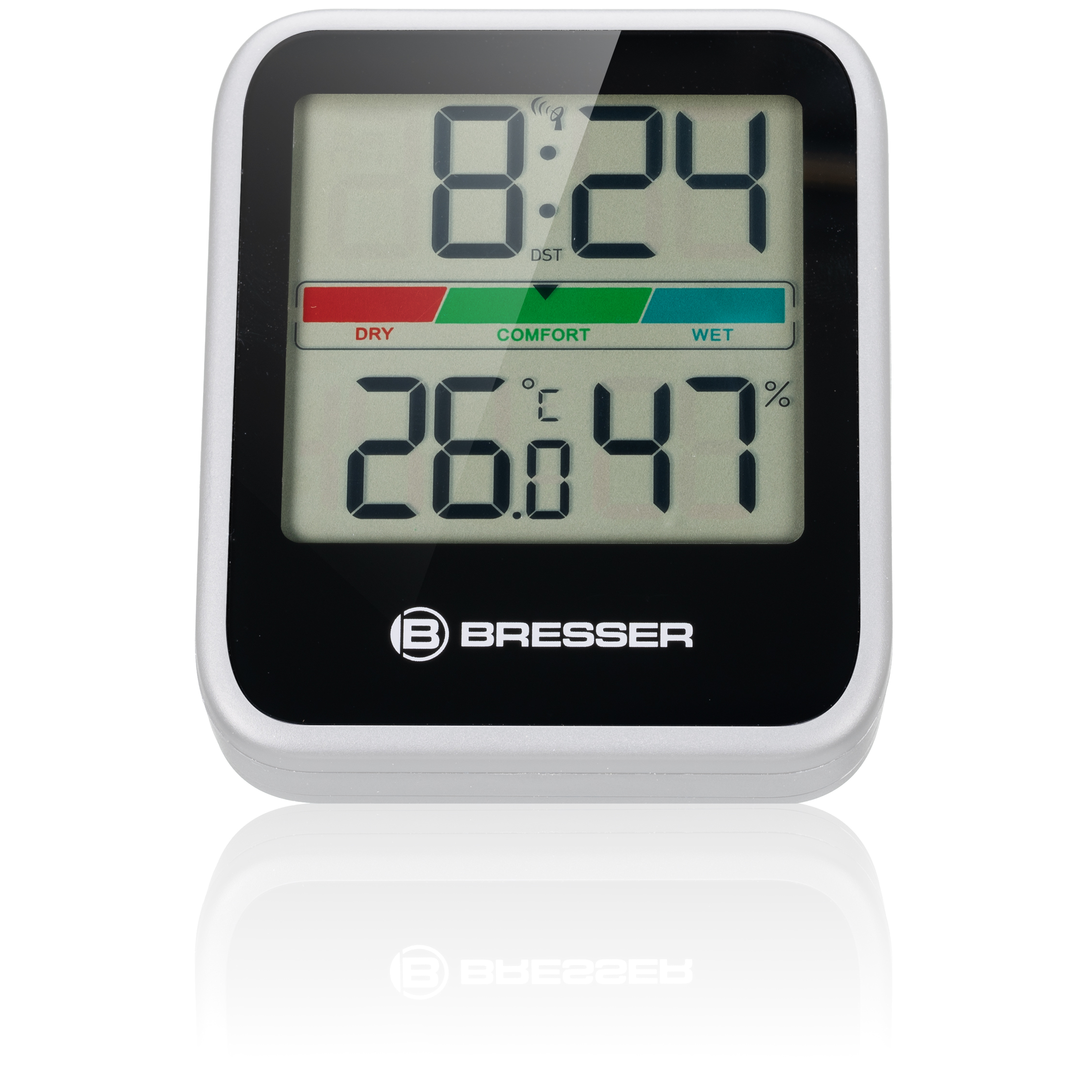 BRESSER Climate Monitor Thermo-Hygrometer DCF 3-piece Set